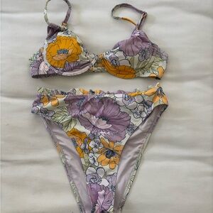 Cupshe Floral Bikini